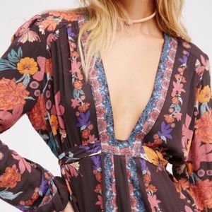 Floral Free People Tunic